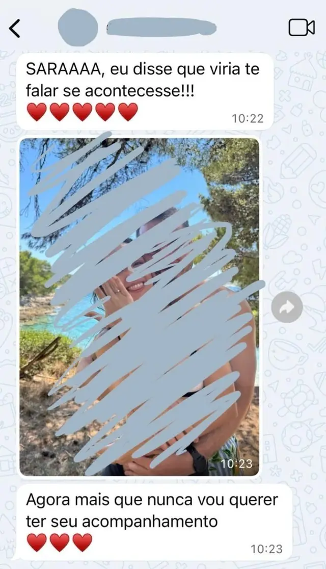 Depoimento de aluna